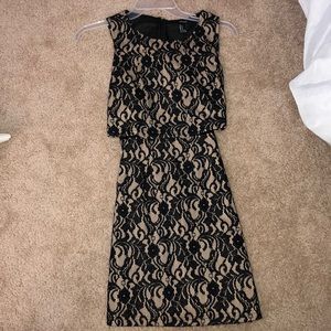 High neck dress